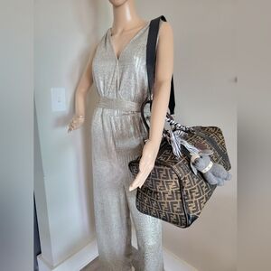 Limited-time Deal⏰️ RARE Authentic Fendi Zucca Boston travel bag